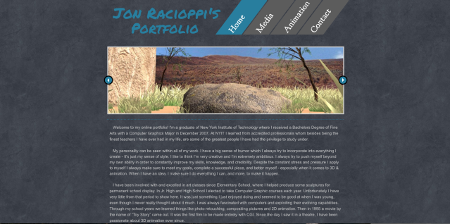 Jon Racioppi's Portfolio